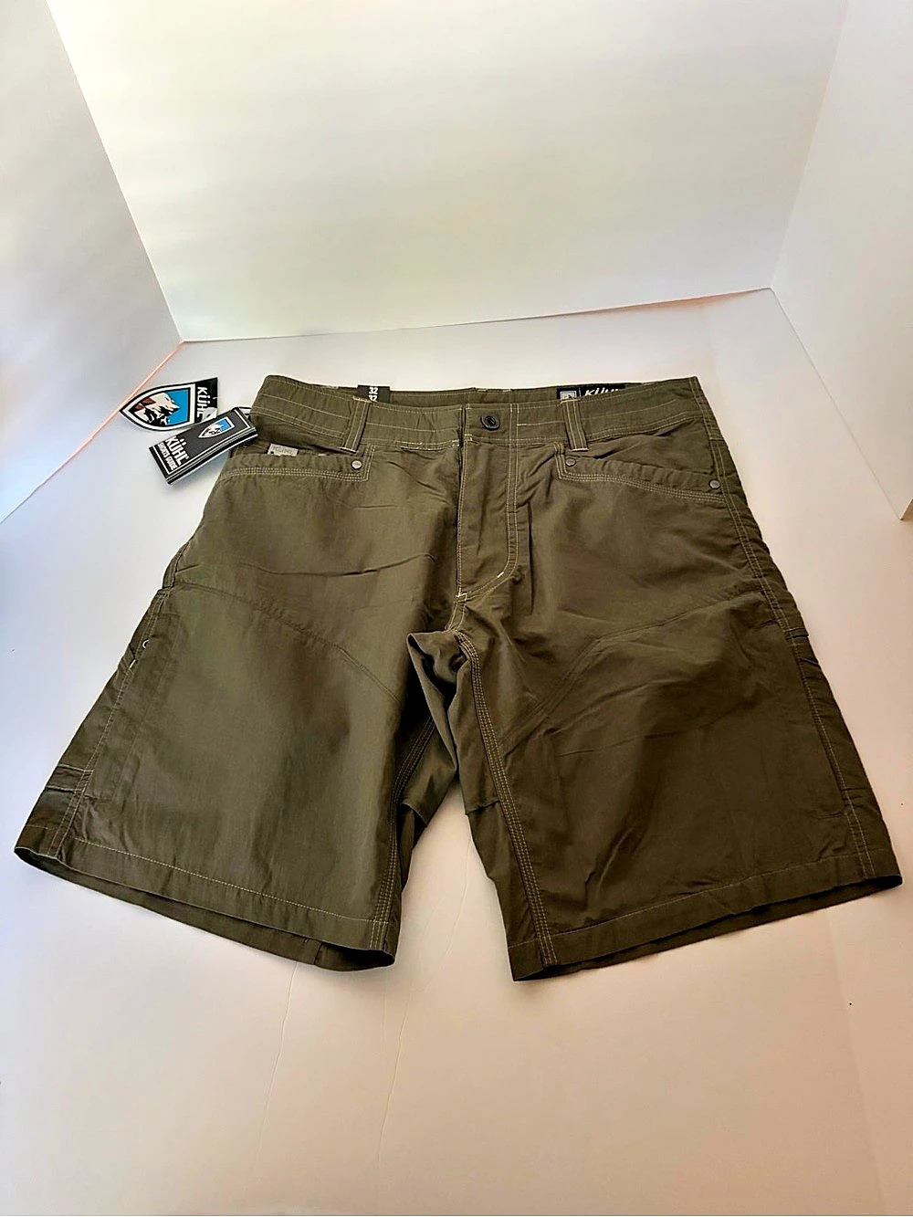 KUHL Men's Kontra Shorts in Gunmetal NWT
